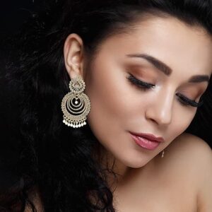 Kreyam's Earrings Jhumka for Girls
