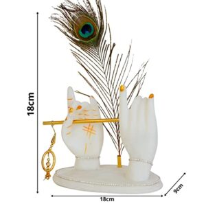 Lord Krishna Hand Playing Murli – Artistic Style Statue | Elegant Handcrafted Décor