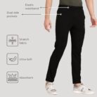 Men's Regular Fit Mid Rise Track Pant