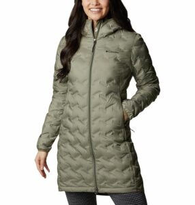 Columbia Women Omni-Heat Reflective Delta Ridge II Long Hiking and Trekking Down Jacket