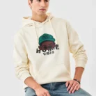 Oversized Graphic Print Hoodie – Cotton Blend Full Sleeve Casual Wear|India Store Mart