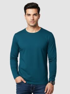 Plain T-Shirts 2.0 – Premium 180 GSM Cotton-Poly Unisex T-Shirt | India Store Mart