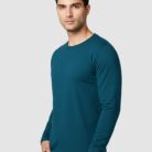 plain_teal_blue_full_sleeves_t-shirt_side_view_18_09_2025_700x933